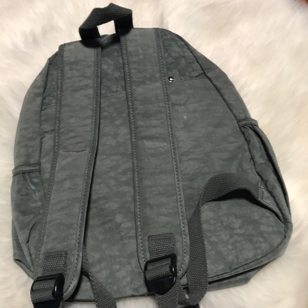 Mindless Nylon Green Multi Pocket Small Backpack - image 5